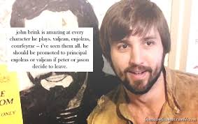 john brink is amazing at every character he plays....