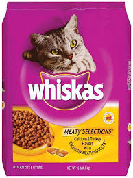 Whiskas Dry Cat Food Meaty Selections Chicken Turkey 15 Lb Bag Best Cat Food Cat Food Reviews Dry Cat Food