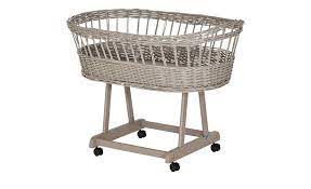 Alvi matratze hygienair 80 cm x 46 cm für stubenwagen birthe. Alvi Stubenwagen Birthe Taupe Taupe Mobel Hoffner