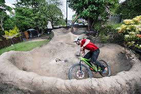 Starts on the first kick. The Backyard Pumptrack Lockdown Project Pinkbike