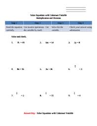 To solve a formula for a specific variable means to get that variable by itself with a coefficient of latex1/latex on one side of the equation and all the other variables and constants on the other side. Solving Variables Worksheets Teachers Pay Teachers
