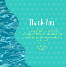 Creating the thank you note download article. Thank You Note After Party To Guests Sample Thank You Notes And Etiquette