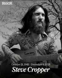 The death of Steve Cropper, legendary guitarist for Booker T & the MGs, has  been confirmed by his family. He was 84. 📸 David Reed Archive