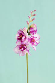 Violet Purple Freesia Artificial Flowers 22 In 2020 Freesia Flowers Artificial Flowers Flower Aesthetic