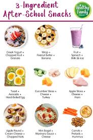 We polled nutrition experts for their favorite healthy snacks. Easy 3 Ingredient After School Snacks Healthy Family Project