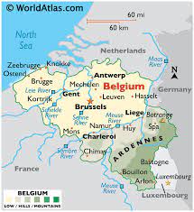 Map of belgium and travel information about belgium brought to you by lonely planet. Belgien Karten Fakten Weltatlas