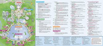 epcot map walt disney world updated october 2021