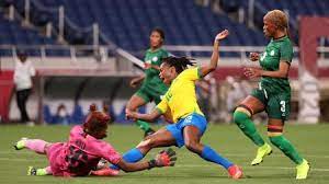 Brasil joga com time misto e uma jogadora a mais, sofre para bater a zâmbia, mas confirma classificação e escapa dos eua (sam robles/cbf) brasil sofre, mas vence a zâmbia e pega o canadá nas quartas. Ut29tgnae9j1cm