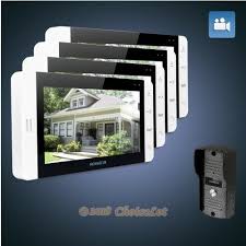 Ebay Sponsored Homsecur 7 Main Libre Systeme Interphone Videodeverrouillage En Un Bouton Interphone Securite Maison Moniteur