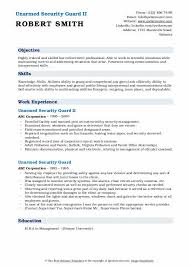 They are responsible for reporting vandalism, suspicious activities, investigating disturbances, and screening individuals, cars, or baggage for illegal items. Unarmed Security Guard Resume Samples Qwikresume