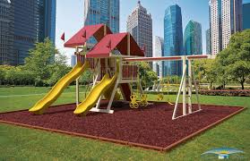 Available in several colors, the chain can be matched to your swing easily. Swing Kingdom Vinyl Play Sets Swing Sets Playhouses
