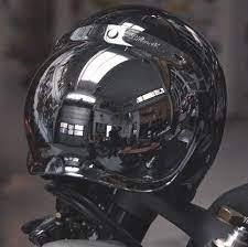 Biltwell Smoke Tint Bubble Shield Motorbike Helmet Cafe Racer Helmet Motorcycle Helmets