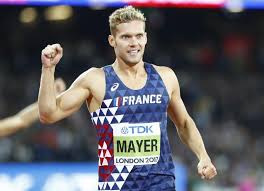 Kevin mayer of france reacts after failing to complete in the men's decathlon pole vault during day seven of 17th iaaf world athletics championships doha 2019 at khalifa international stadium in. Perfectionist Mayer Leads At Halfway In Decathlon Reuters
