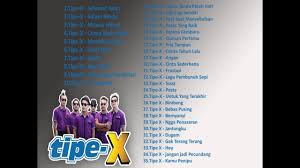 Sekarang anda juga dapat mengunduh video tipe x mawar hitam karaoke mp4. Best 35 Lagu Terpopuler Tipe X Full Album Youtube