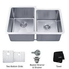 We did not find results for: Kraus 32 Inch Undermount 50 50 Double Bowl 16 Gauge Stainless Steel Kitchen Sink Kraus Ht Double Bowl Kitchen Sink Sink Stainless Steel Kitchen Sink Undermount