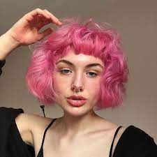 Virgin Pink Pink Short Hair Alternative Hair Aesthetic Hair