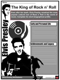 Put your elvis knowledge to the test with the elvis 101 trivia game! Elvis Presley Facts Biography Information Worksheets For Kids