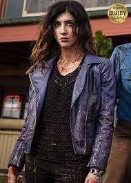  Buy Ash Vs Evil Dead Dana Delorenzo Purple Leather Jacket