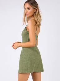 Heartless Woman Mini Dress Olive