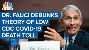 Dr. Fauci debunks theory of low CDC Covid-19 death toll: U.S. has over  183,000 Covid-19 death - YouTube