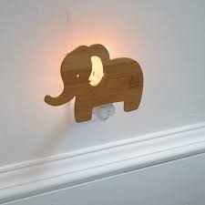 Wooden Elephant Night Light The Land Of Nod Elephant Night Light Night Light Kids Nursery Night Light