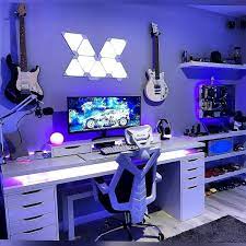 Nanoleaf Luminaire Hanginglight Light Startup Geek Geometrique Geometric Geometriclight Cubique Gaming Room Setup Room Setup Video Game Room Design