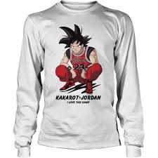 Goku Kakarot Jordan I Love This Game Longsleeve Tee Gaming Shirt Long Sleeve Tshirt Men Kakarot