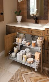 No More Lost Storage Space Under Your Vanity Sink With This Two Tiered Pull Out Tray Kitchen Remodel Bathrooms Remodel Home Decor