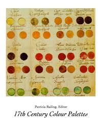 17th Century Colour Palettes Painters Palettes