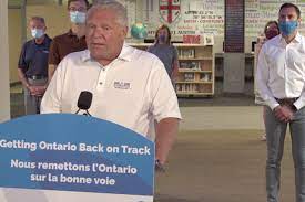 Premier doug ford took the unusual step of publicly soliciting advice from medical experts, children's hospitals and health organizations on how ontario could go about reopening schools before the. Doug Ford Government Releases Back To School Plan For September Now Magazine