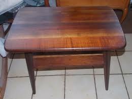 Solid Walnut Mid Century End Table Side Table By Bissman T942 Ebay In 2020 End Tables Table Walnut Table
