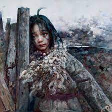 艾轩 ai xuan watercolor portrait painting rembrandt paintings art