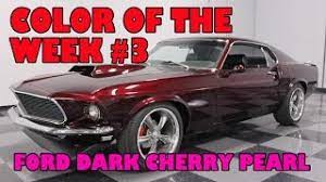 The paint is a custom dark cherry pearl metallic base coat/. Ford Dark Cherry Pearl Color Of The Week 3 Youtube