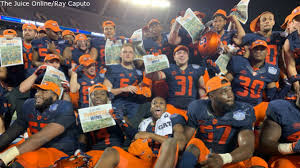 Sunday, march 21 game time: Fourth Quarter Surge Sparks Syracuse Past West Virginia In Camping World Bowl The Juice Online