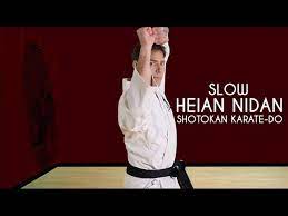 Cours karate, description des grades, karate ceintures ordre, ceinture kyu dan karate. Heian Nidan Slow Shotokan Karate Kata Jka Youtube