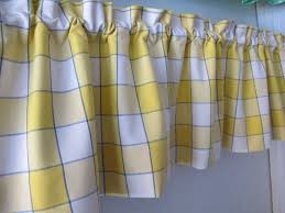 See more ideas about kitchen curtains, curtains, vertical blinds. Blue And Yellow Kitchen Curtains Blue Yellow Window Pane Plaid Valance Whimsical By Bettyandb Kitchen Curtains Blue Kitchen Curtains Country Kitchen Curtains