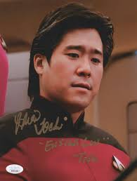 BRIAN TOCHI Signed STAR TREK 8x10 Photo Autograph JSA COA CERT