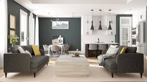 10 Dining Room Layout Ideas For Rooms Of All Shapes And Sizes Dining Room Layout Open Living Room Design Contemporary Living Room Design