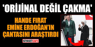 Hande fırat, geçtiğimiz 15 temmuz darbe girişiminin gecesi cumhurbaşkanı recep tayyip erdoğan'a facetime üzerinden bağlanmıştı. Hande Firat Emine Erdogan In Cantasini Arastirdi Orijinal Degil Cakma