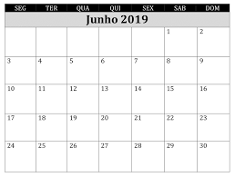 Calendario Junho Pormes 2019 June 2019 Calendar Blank Calendar Template Calendar Printables