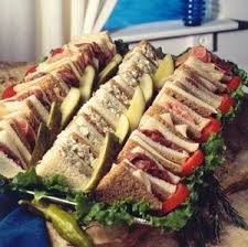 Sandwich Tray Ideas Wide Variety Of Finger Sandwiches Quartered On Assorted Breads Food Platters Food Tea Sandwiches