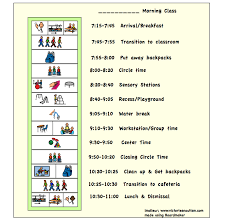 Autism Daily Schedule Chart Www Bedowntowndaytona Com