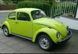 So Sah Mein Erster Kafer Aus Ravenna Grun Fur Mich Mit Die Schonste Farbe Die Es Gab Grune Autos Grun Vw Kafer