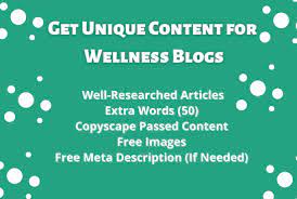 Find reviews and recommendations for the latest health & wellness products. Write Unique Health And Wellness Articles For You By Amnaasghar543 Fiverr