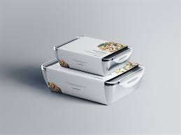 Food Container Packaging Mockup Food Mockup Food Packaging Design Glass Food Storage Containers
