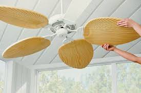 Best Decorative Ceiling Fan Blade Covers Tropical Home Decor Tropical Ceiling Fans Beach House Interior
