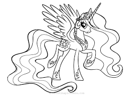 My little pony twilight sparkl coloring pages for kids printable free. My Little Pony Coloring Pages Coloring Pages With Ponies