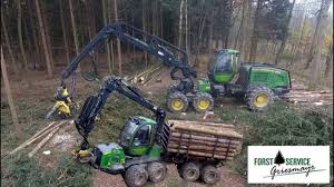 2010 nombres d'heures :11153heurs mise en circulation : Harvester John Deere 1270 E Forwarder John Deere 810 E Forstservice Holz Bader Gadermaier Youtube