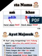 Sama ada bernyawa atau tidak. Kata Nama Ayat Majmuk Ayat Tunggal