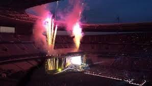 Stage And Fireworks Paris Stade De France 6 21 14 Where We Are Tour One Direction Pictures Tours